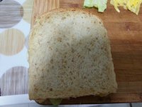 鸡蛋西红柿三明治