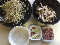 豆芽炒粉