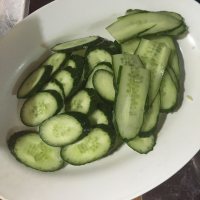 香拌花生黄瓜片