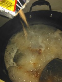 煮线面