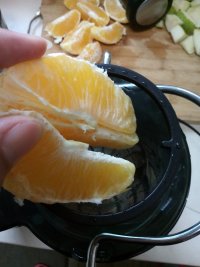橙子梨汁