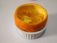 橙香黑米盅
