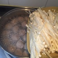 金针菇牛肉丸汤