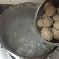 金针菇牛肉丸汤