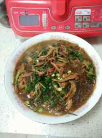 咸鸡丝烧粉