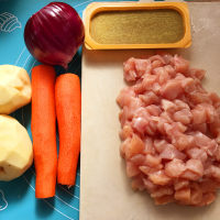 咖喱鸡肉派