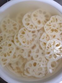 清炒藕片