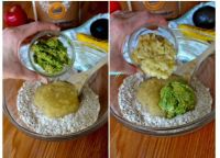 宝宝辅食香蕉牛油果蛋