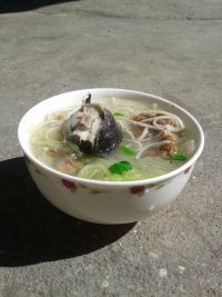 黑鱼带鱼面汤