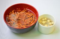 猴菇虫草花鸡汤