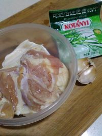 蒜蓉迷迭香煎鸡扒