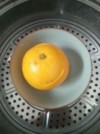 盐蒸橙子