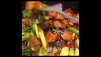 大蒜炒腊肉