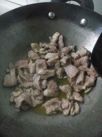 山药炒肉片