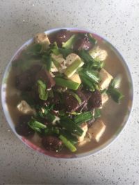 猪血豆腐