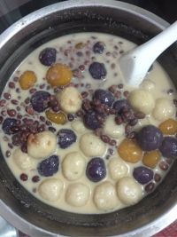 红豆芋圆奶茶