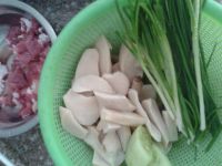 香葱瘦肉炒杏鲍菇