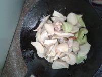 香葱瘦肉炒杏鲍菇