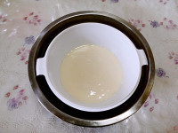 木糖醇紫薯慕斯刷绣蛋