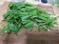 鸡蛋炒韭菜