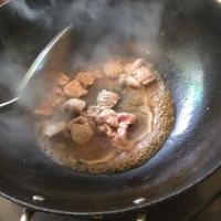 肉片炒圣瓜