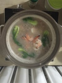 海鲜杂粮砂锅粥