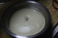 椰蓉花形面包