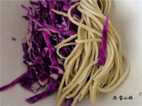 紫甘蓝拌豆腐丝