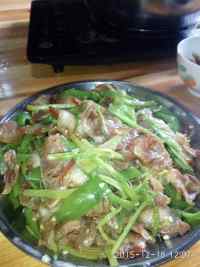 蒜苗炒腊味