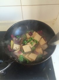 炒千叶豆腐