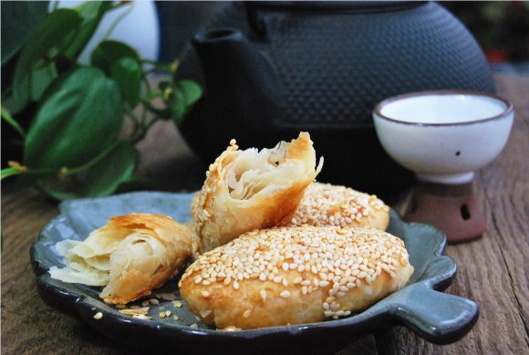 鸭油烧饼