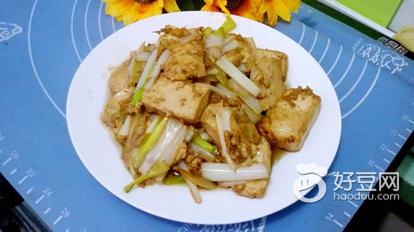 大葱烧豆腐