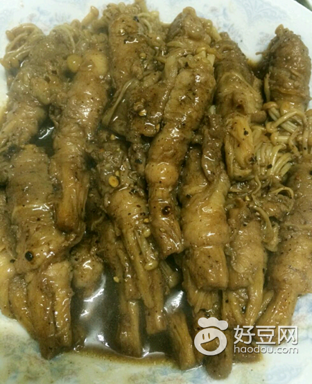 羊肉卷金针菇