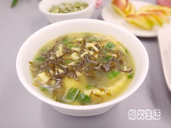 羊栖菜鸡蛋汤