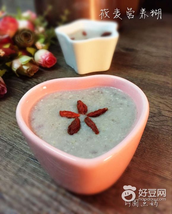 莜麦营养米糊(豆浆机
