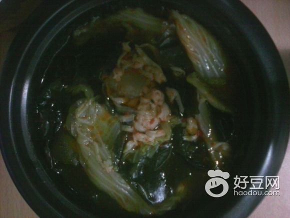 海带白菜蛤蜊汤