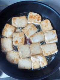 油煎豆腐