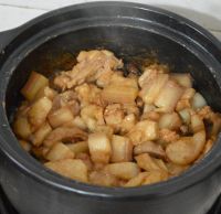 干豆角五花肉捞面