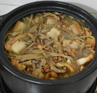 干豆角五花肉捞面