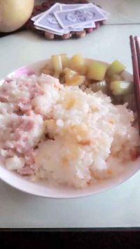 西芹土豆泥饭