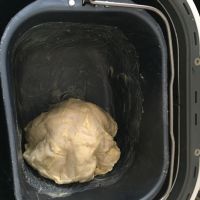 花朵豆沙面包