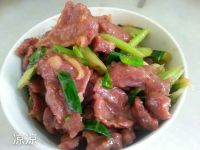 家常炒牛肉