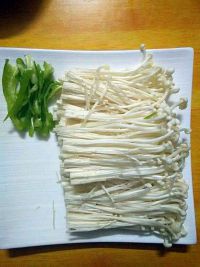 金针菇炒鸡蛋
