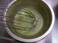 抹茶白巧克力慕斯蛋糕