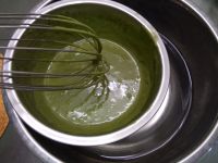 抹茶白巧克力慕斯蛋糕
