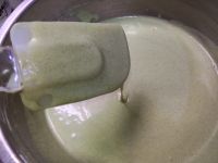 抹茶白巧克力慕斯蛋糕