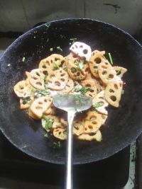 香菜藕片