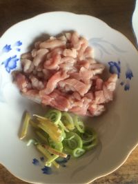 青菜肉丝面