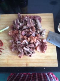 碎肉炖汤