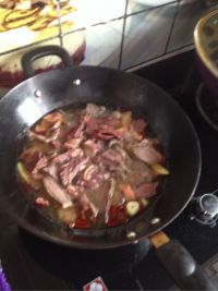 碎肉炖汤